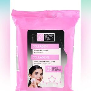 Collagen Anti-aging Makeup Cleansing Wipes